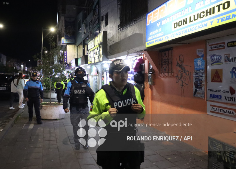 OPERATIVO DE SEGURIDAD SUR DE QUITO