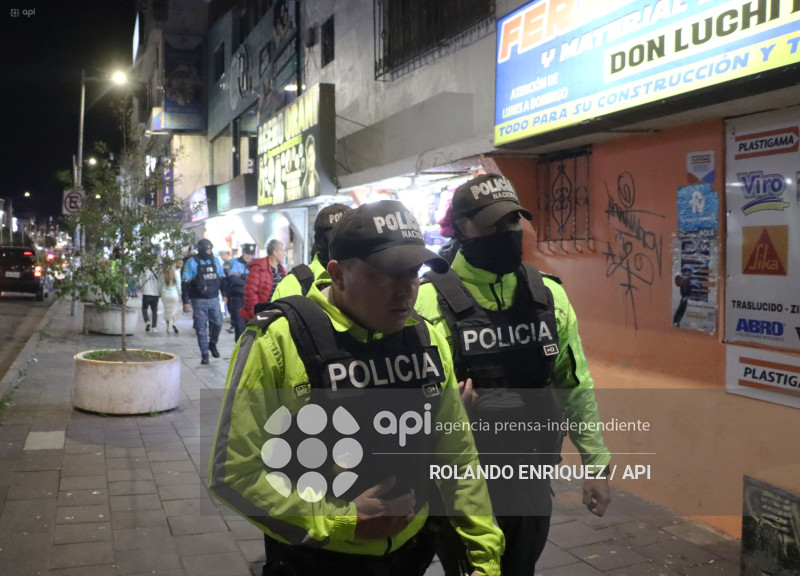 OPERATIVO DE SEGURIDAD SUR DE QUITO