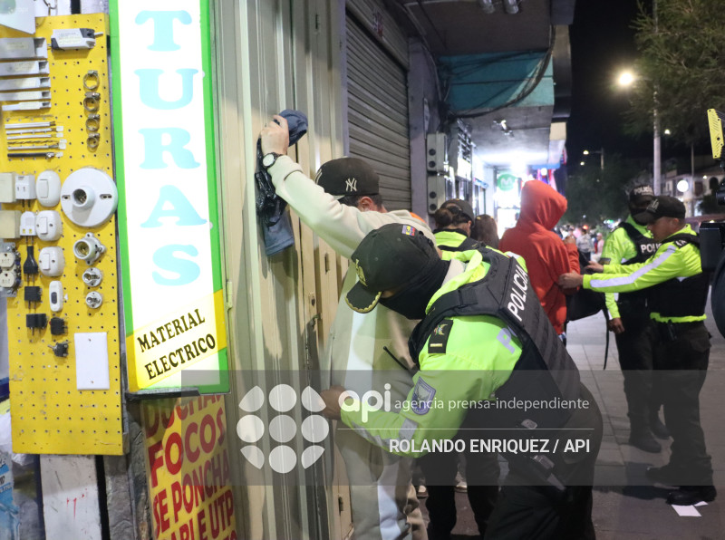OPERATIVO DE SEGURIDAD SUR DE QUITO