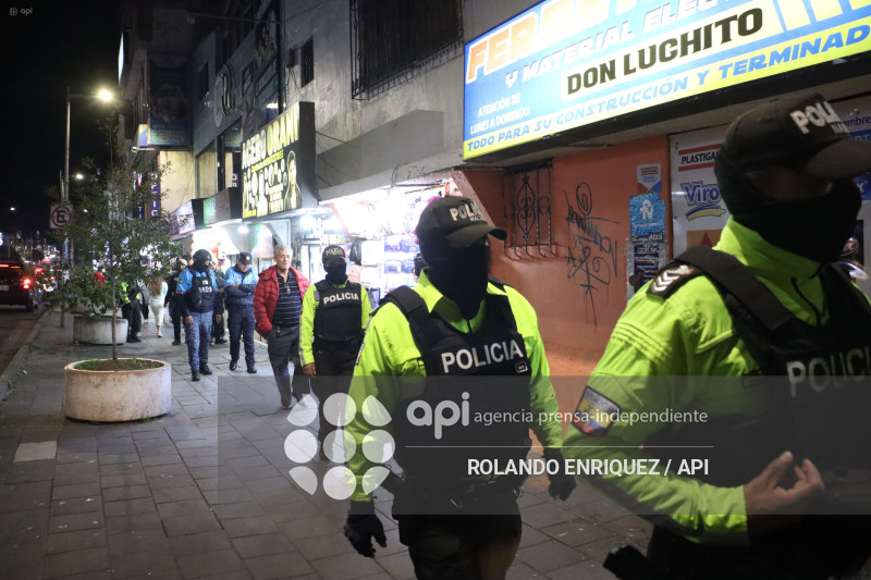 OPERATIVO DE SEGURIDAD SUR DE QUITO