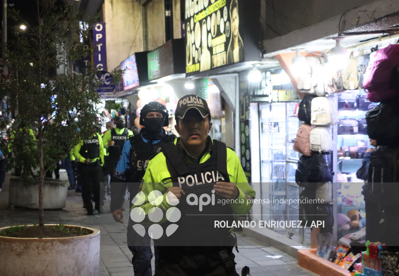 OPERATIVO DE SEGURIDAD SUR DE QUITO