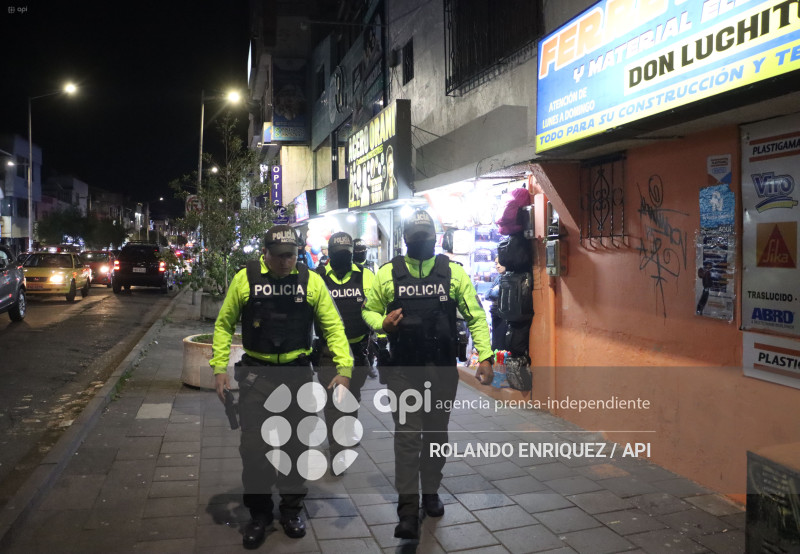 OPERATIVO DE SEGURIDAD SUR DE QUITO