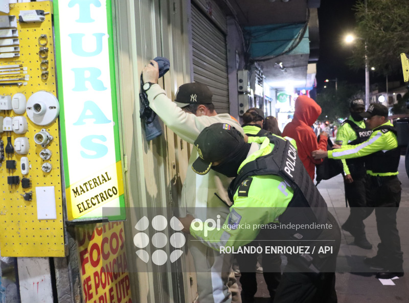 OPERATIVO DE SEGURIDAD SUR DE QUITO