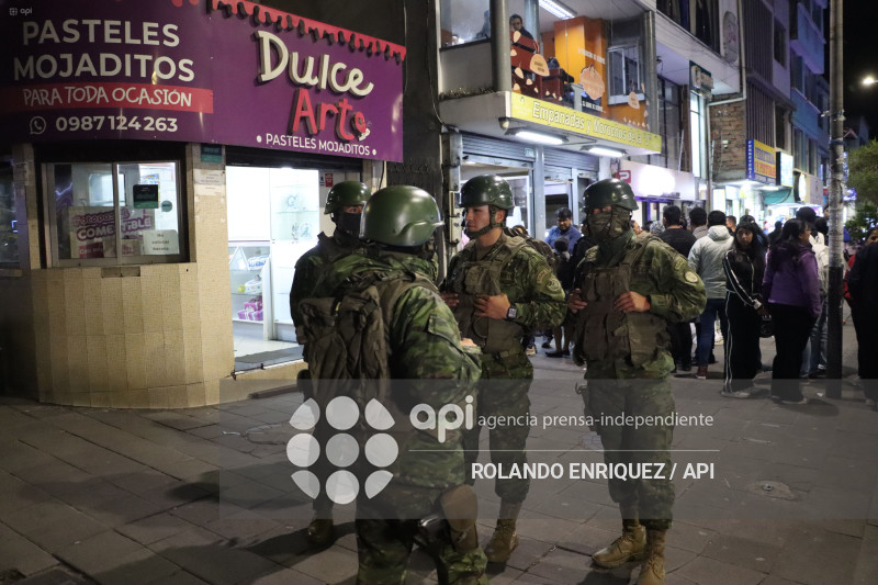 OPERATIVO DE SEGURIDAD SUR DE QUITO