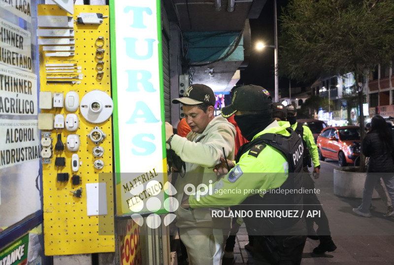 OPERATIVO DE SEGURIDAD SUR DE QUITO