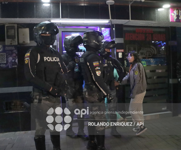 OPERATIVO DE SEGURIDAD SUR DE QUITO