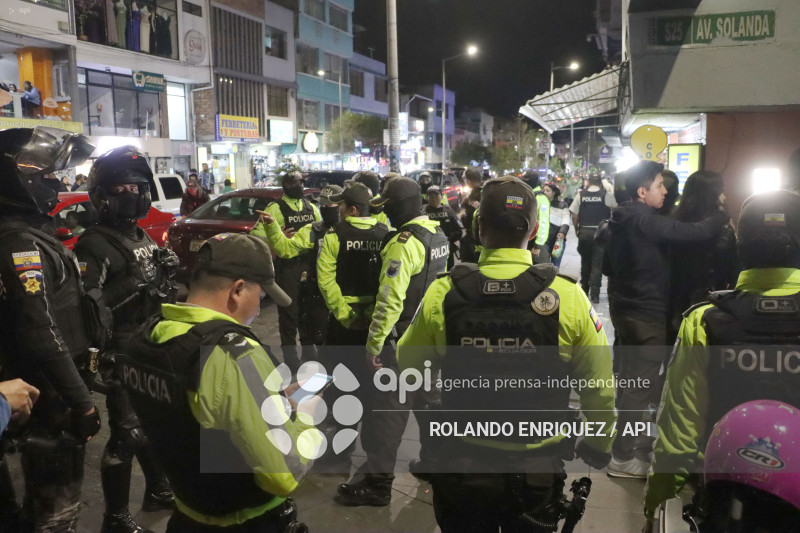 OPERATIVO DE SEGURIDAD SUR DE QUITO