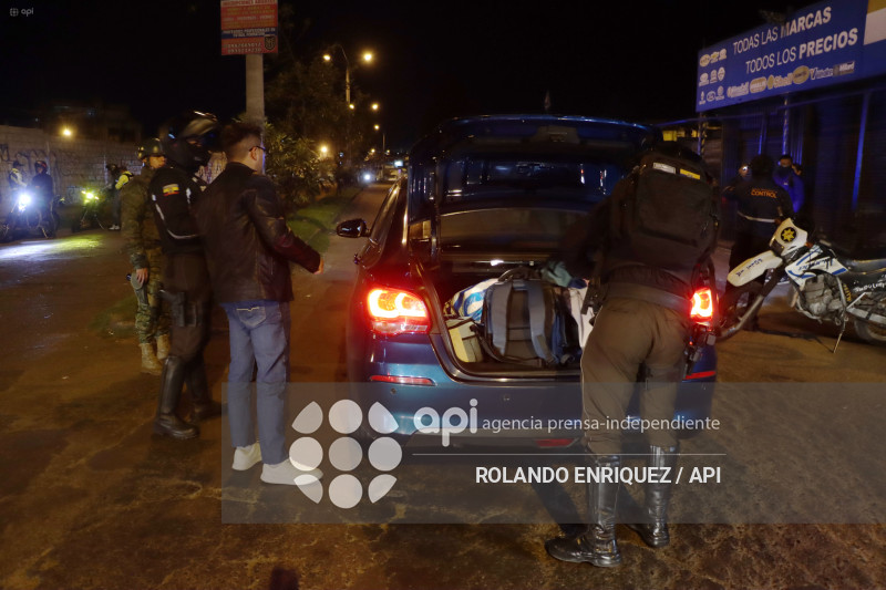 OPERATIVO DE SEGURIDAD SUR DE QUITO