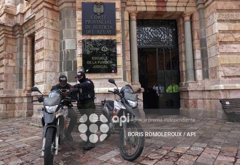 CUENCA-FALSA ALARMA-EXPLOSIVOS EN CORTE DE JUSTICIA