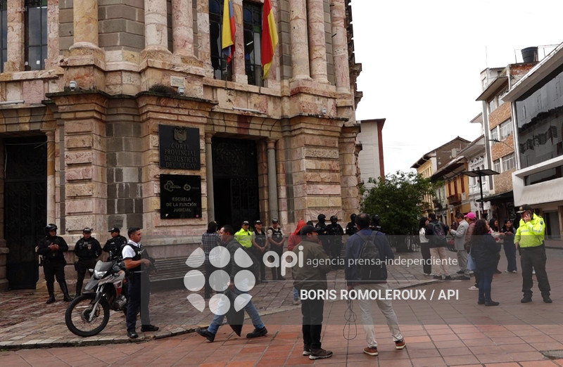 CUENCA-FALSA ALARMA-EXPLOSIVOS EN CORTE DE JUSTICIA