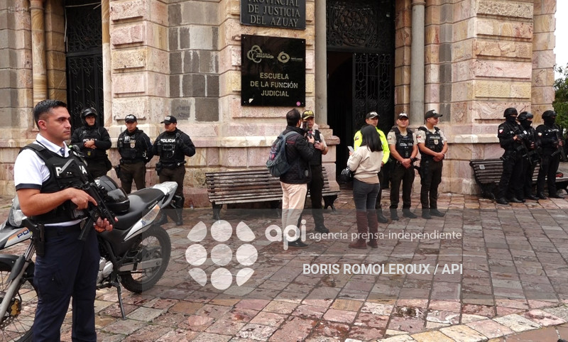 CUENCA-FALSA ALARMA-EXPLOSIVOS EN CORTE DE JUSTICIA