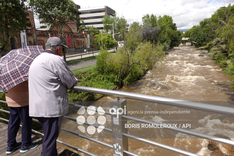 CUENCA-CAUDAL ACTUAL-RIO TOMEBAMBA