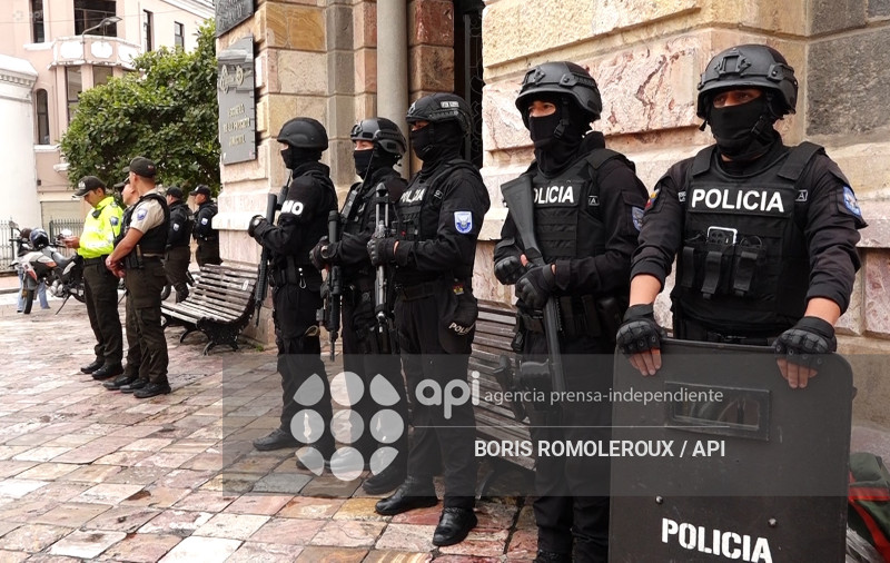 CUENCA-FALSA ALARMA-EXPLOSIVOS EN CORTE DE JUSTICIA