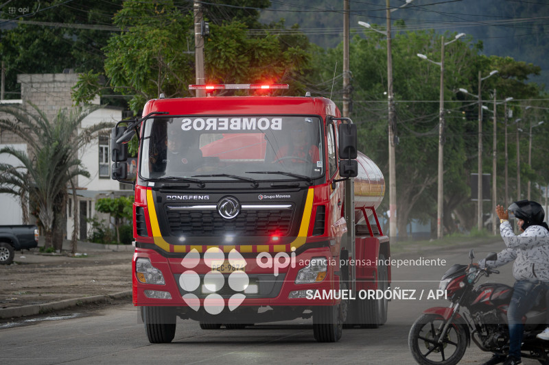 INCENDIO REFINERIA ESMERALDAS