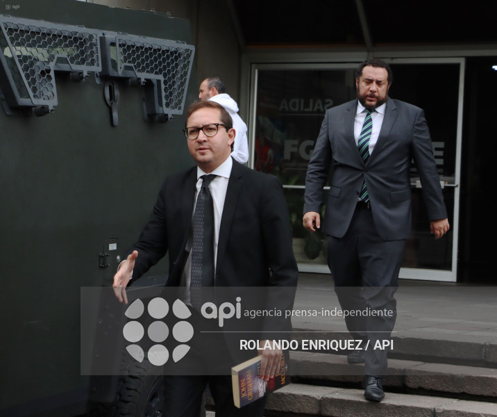 SANTIAGO DIAZ EN FISCALIA