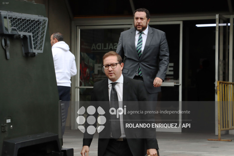 SANTIAGO DIAZ EN FISCALIA