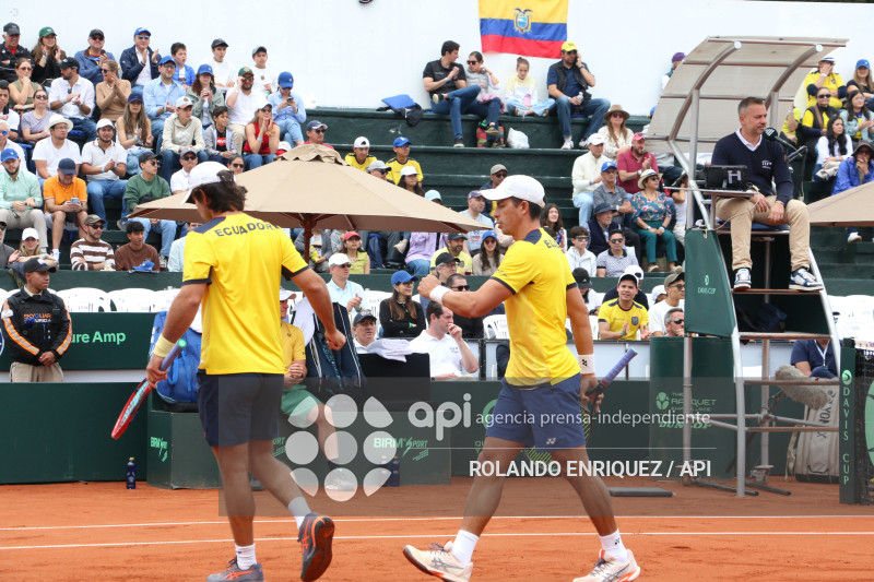 COPA DAVIS DOBLES ECUADOR VS AUSTRALIA