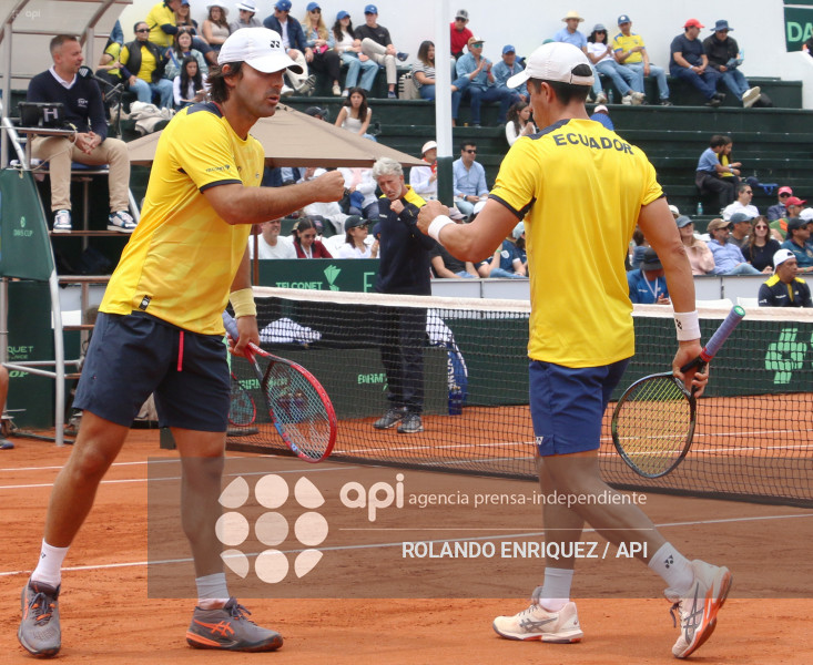 COPA DAVIS DOBLES ECUADOR VS AUSTRALIA