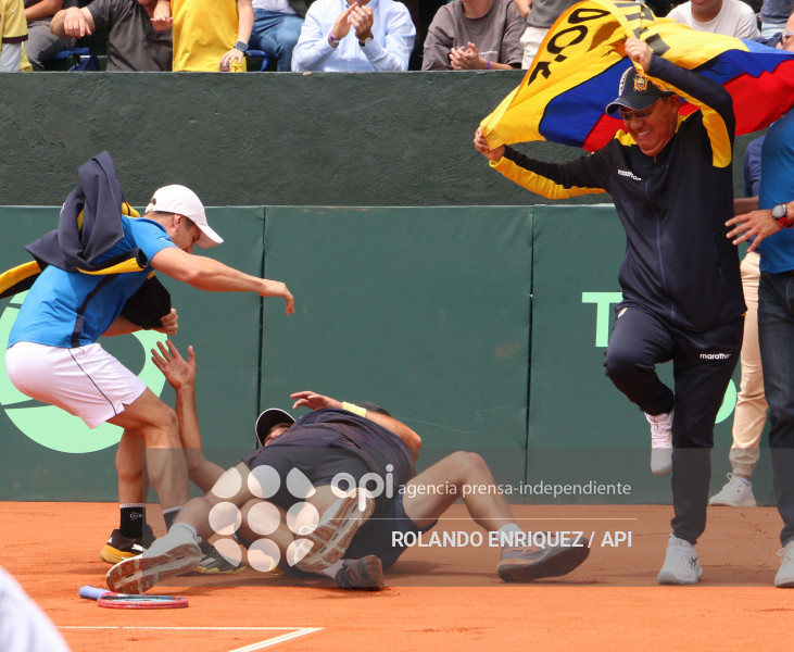 COPA DAVIS DOBLES ECUADOR VS AUSTRALIA