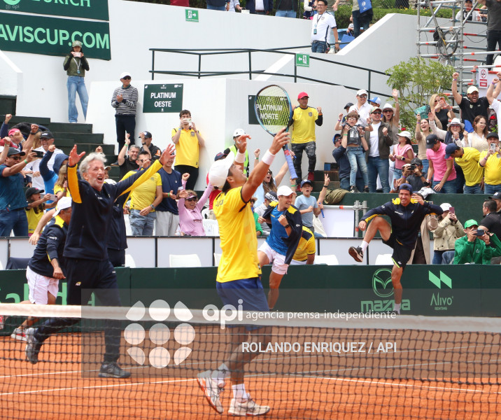 COPA DAVIS DOBLES ECUADOR VS AUSTRALIA