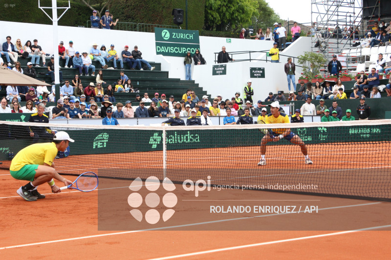 COPA DAVIS DOBLES ECUADOR VS AUSTRALIA