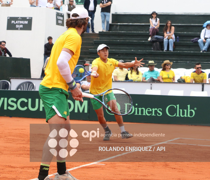 COPA DAVIS DOBLES ECUADOR VS AUSTRALIA