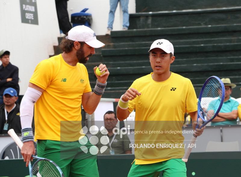 COPA DAVIS DOBLES ECUADOR VS AUSTRALIA