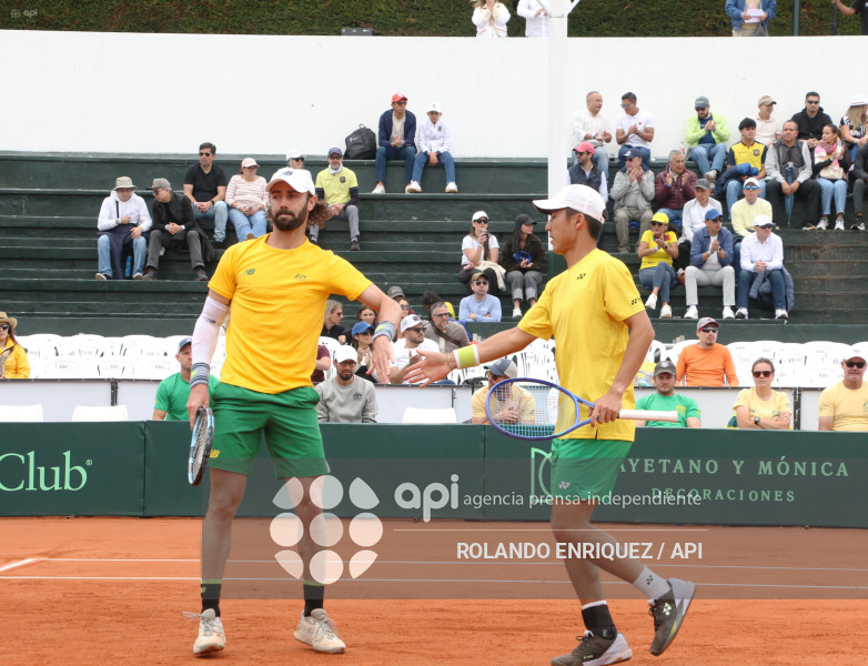 COPA DAVIS DOBLES ECUADOR VS AUSTRALIA