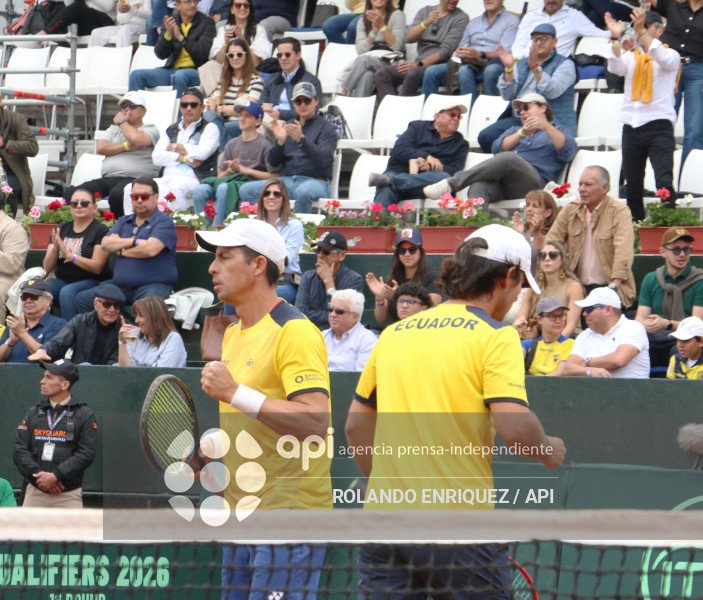 COPA DAVIS DOBLES ECUADOR VS AUSTRALIA