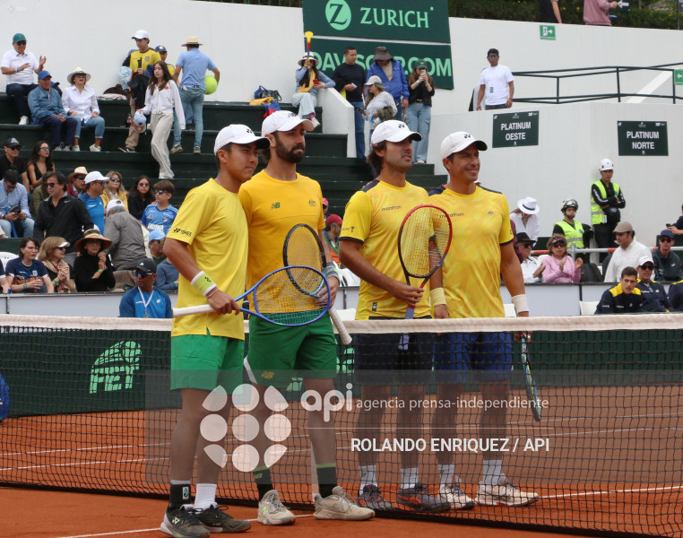 COPA DAVIS DOBLES ECUADOR VS AUSTRALIA