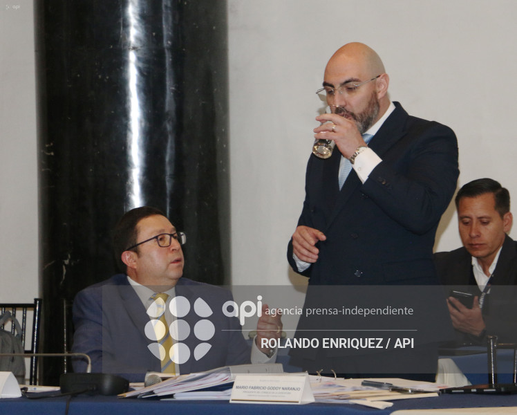 MARIO GODOY PRESENTA SU DEFENSA EN LA COM FISCALIZACION