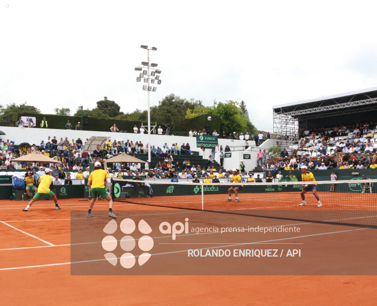 COPA DAVIS DOBLES ECUADOR VS AUSTRALIA