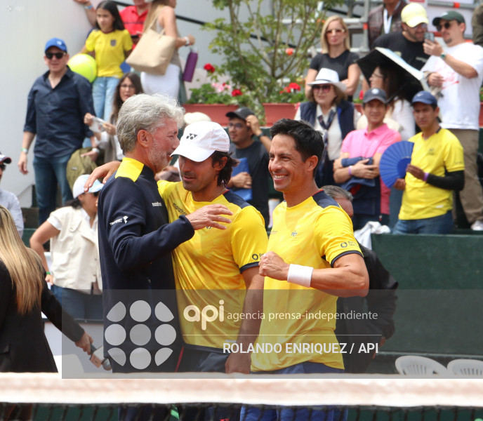 COPA DAVIS DOBLES ECUADOR VS AUSTRALIA