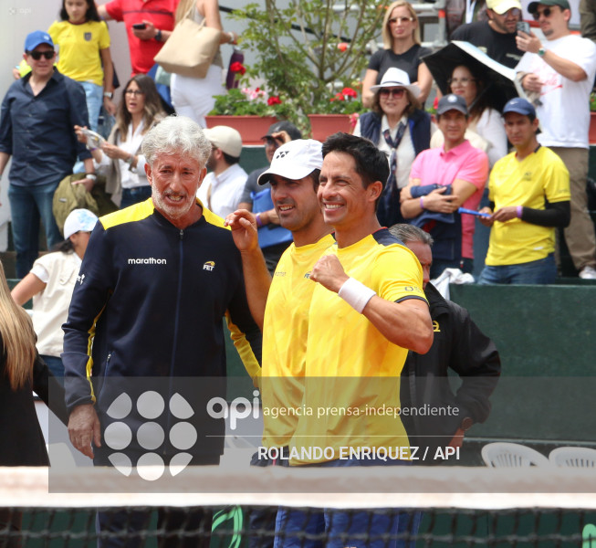COPA DAVIS DOBLES ECUADOR VS AUSTRALIA