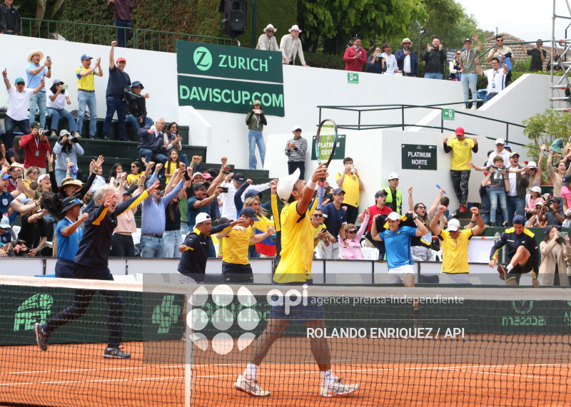 COPA DAVIS DOBLES ECUADOR VS AUSTRALIA