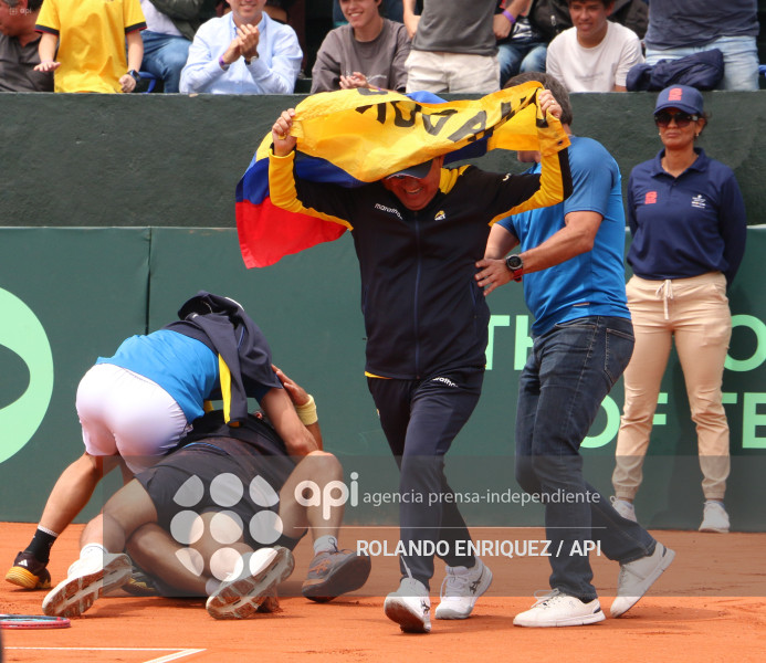 COPA DAVIS DOBLES ECUADOR VS AUSTRALIA