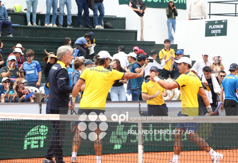 COPA DAVIS DOBLES ECUADOR VS AUSTRALIA