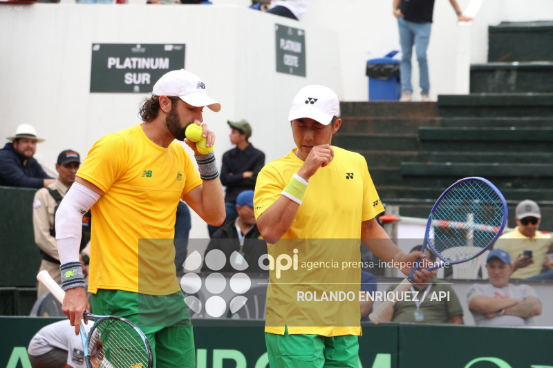 COPA DAVIS DOBLES ECUADOR VS AUSTRALIA