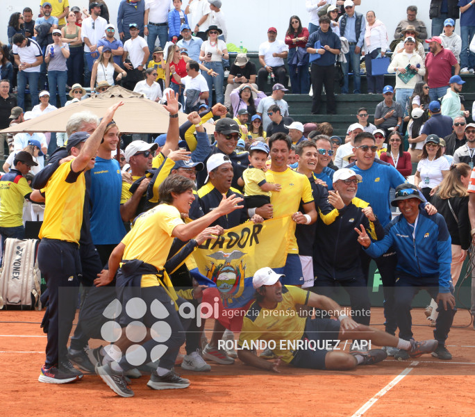 COPA DAVIS DOBLES ECUADOR VS AUSTRALIA