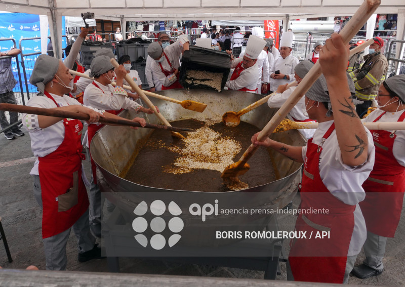 CUENCA-RECORD GUINNES-MOTE PATA MAS GRANDE DEL MUNDO