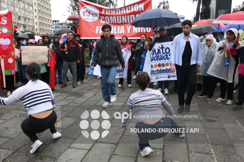 MARCHA CONTRA LEY REFORMATORIA COOTAD