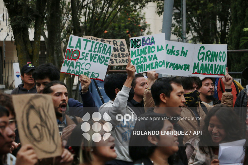 MARCHA CONTRA LEY MINERA
