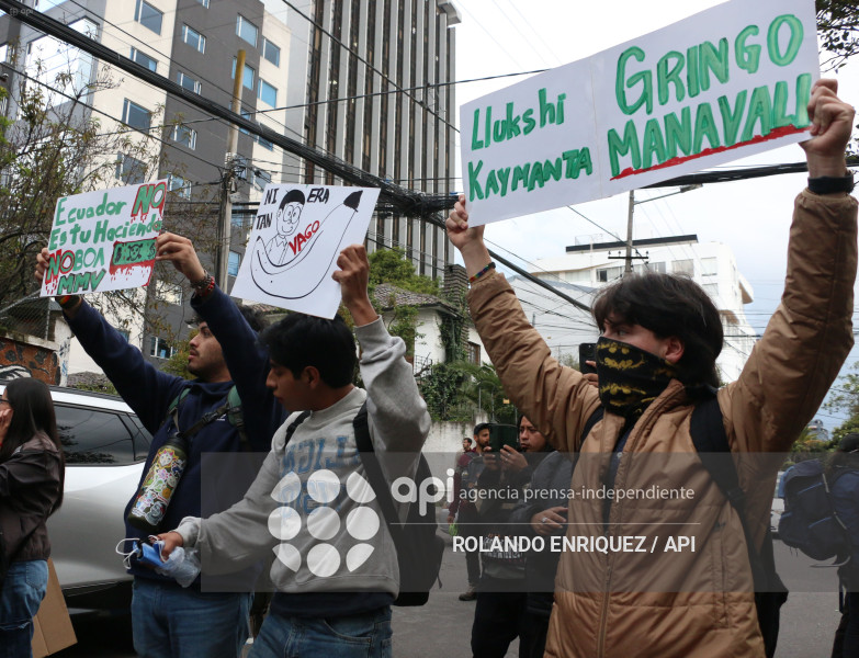 MARCHA CONTRA LEY MINERA