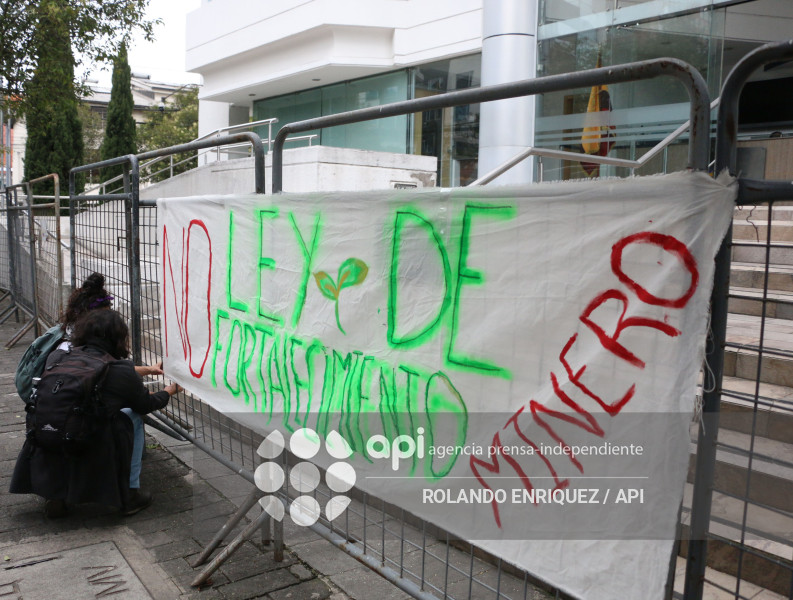 MARCHA CONTRA LEY MINERA