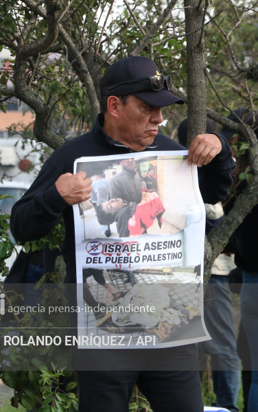 PROTESTA EMBAJADA DE ISRAEL