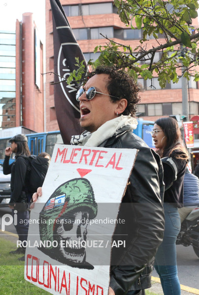 PROTESTA EMBAJADA DE ISRAEL