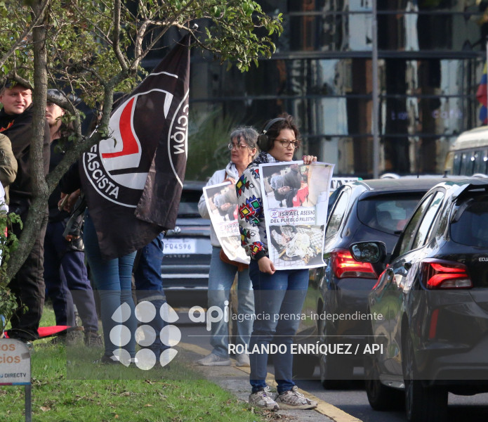 PROTESTA EMBAJADA DE ISRAEL