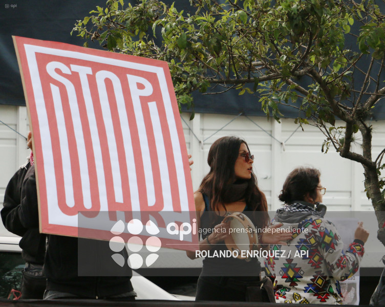 PROTESTA EMBAJADA DE ISRAEL