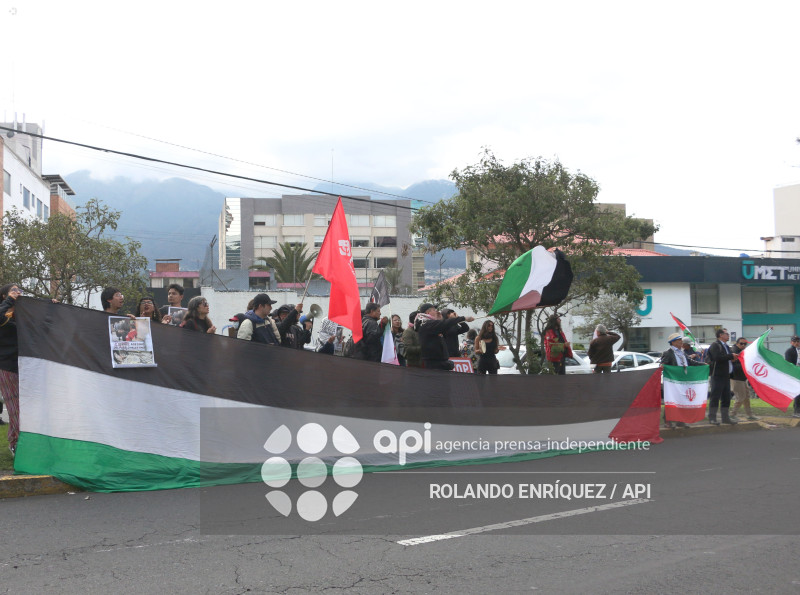 PROTESTA EMBAJADA DE ISRAEL