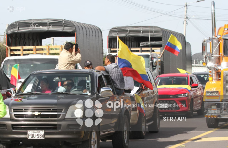 TRANSPORTISTAS RECHZAN ARANCELES EN CARCHI